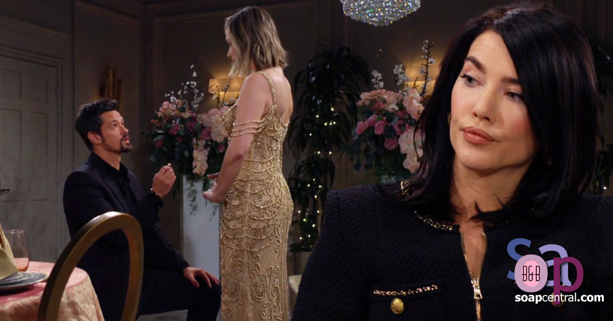 Hope's answer to Thomas' proposal infuriates Steffy